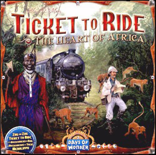 Ticket to Ride Map Collection: Volume 3 – The Heart of Africa - Red Goblin