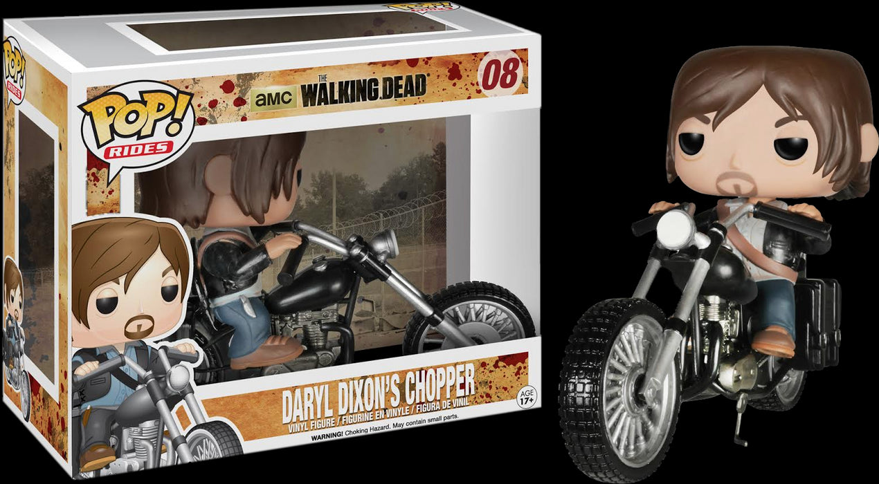 Funko Pop: The Walking Dead - Daryl Dixon's Chopper - Red Goblin