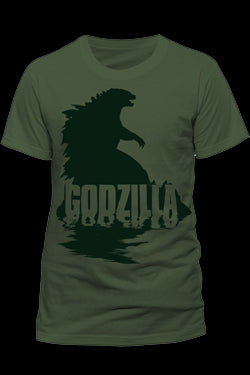 Godzilla Silhouette - Red Goblin