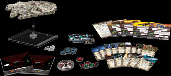 Star Wars: X-Wing Miniatures Game – Millennium Falcon Expansion Pack - Red Goblin