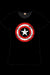 Captain America Shield Logo Black (damă) - Red Goblin