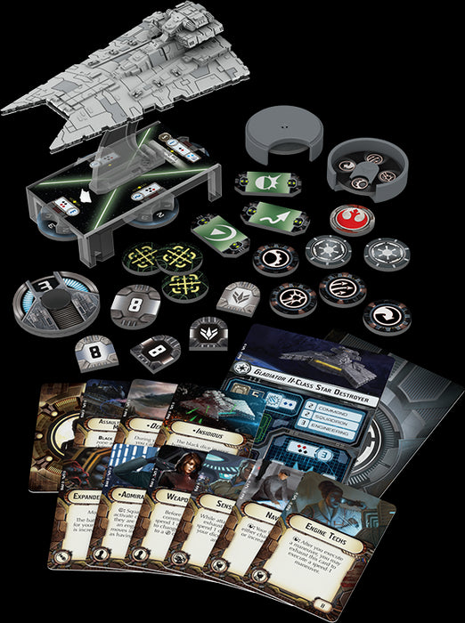 Star Wars: Armada – Gladiator-class Star Destroyer Expansion Pack - Red Goblin