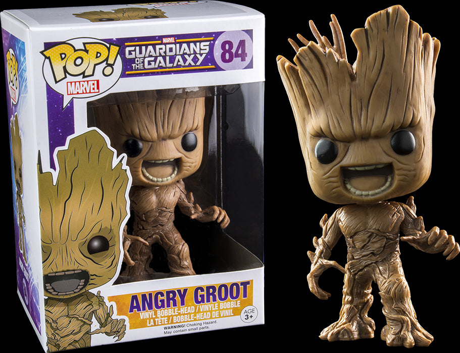 Funko Pop: Guardians of the Galaxy - Angry Groot - Red Goblin