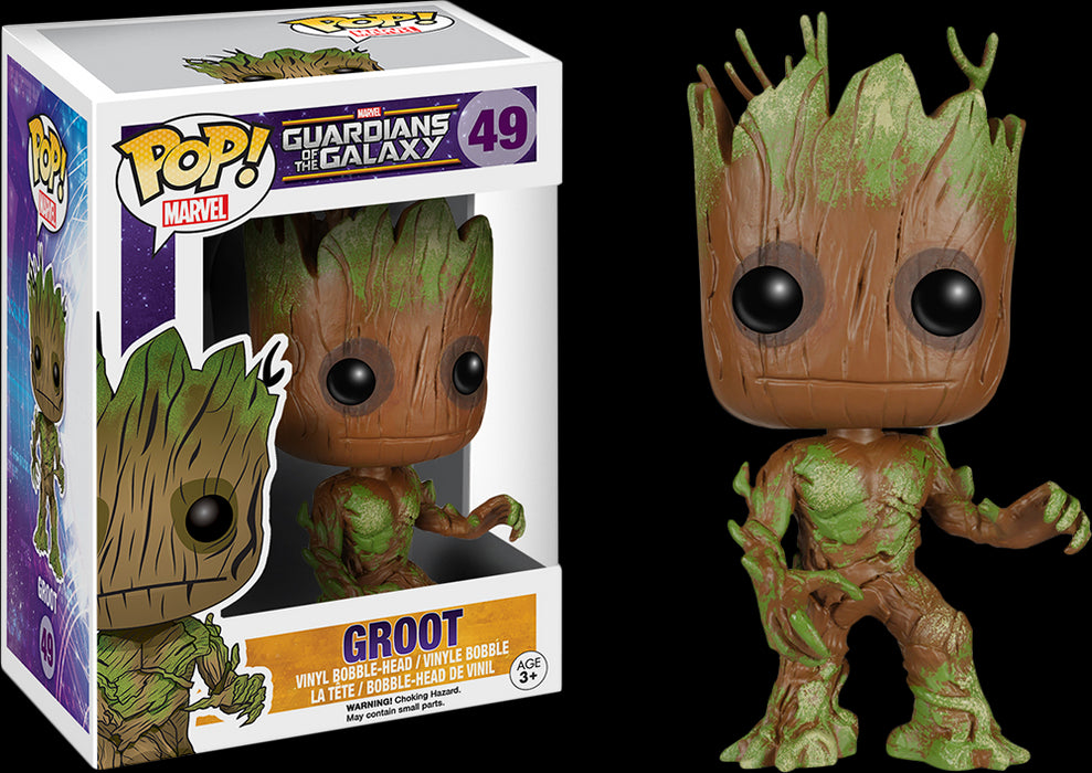 Funko Pop: Guardians of the Galaxy - Extra Mossy Groot - Red Goblin