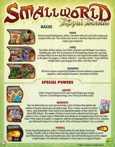 Small World: Royal Bonus - Red Goblin