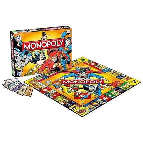 Monopoly DC Comics Retro Board Game - Red Goblin