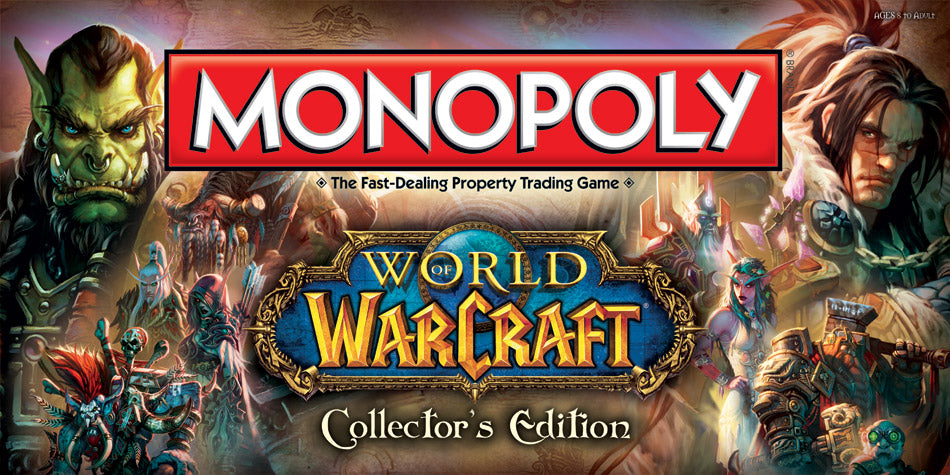 Monopoly World of Warcraft Board Game - Red Goblin