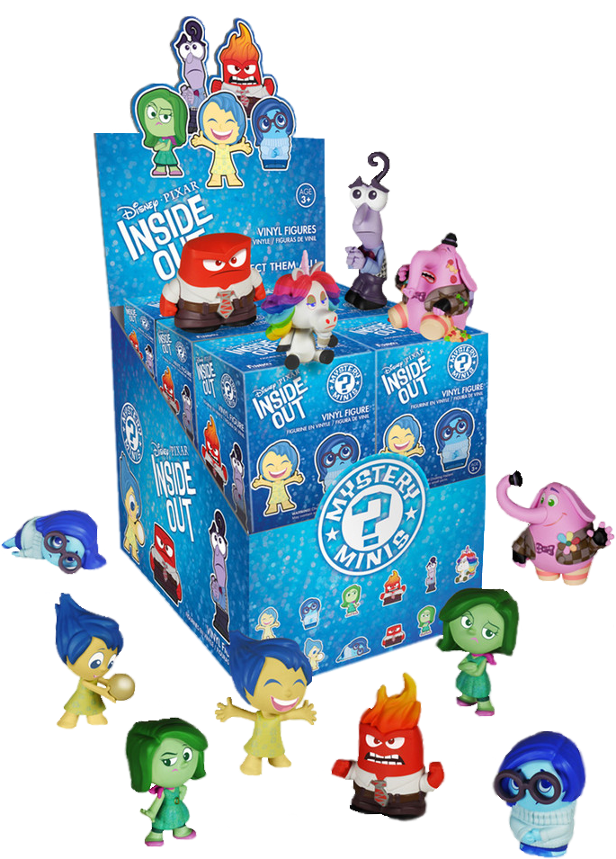 Fanbox Inside Out Mystery Mini Blind Box: Inside Out — Red Goblin