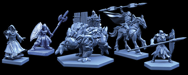 BattleLore (ediţia a doua): Hernfar Guardians Army Pack - Red Goblin
