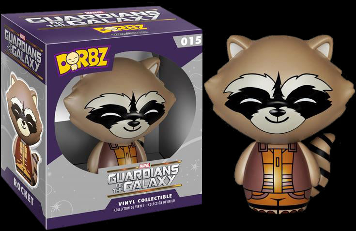 Sugar Pop Dorbz: Guardians of the Galaxy - Rocket Raccoon - Red Goblin