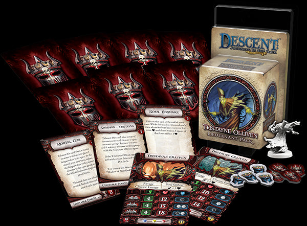 Descent: Journeys in the Dark (ediţia a doua) – Tristayne Olliven Lieutenant Pack - Red Goblin