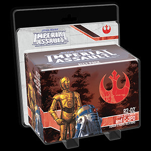 Star Wars: Imperial Assault – R2-D2 and C-3PO Ally Pack - Red Goblin