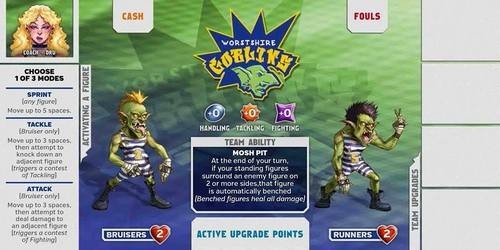 Kaosball: Team – Worstshire Goblins - Red Goblin