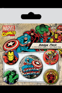Pin Badges - Captain America - Red Goblin