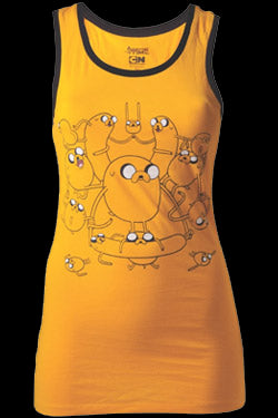 Adventure Time - Jake Tank Top - Red Goblin