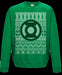 Green Lantern - Fair Isle Logo Sweatshirt - Red Goblin