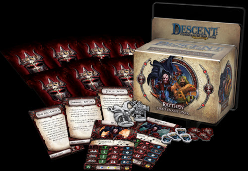 Descent: Journeys in the Dark (ediţia a doua) – Raythen Lieutenant Pack - Red Goblin