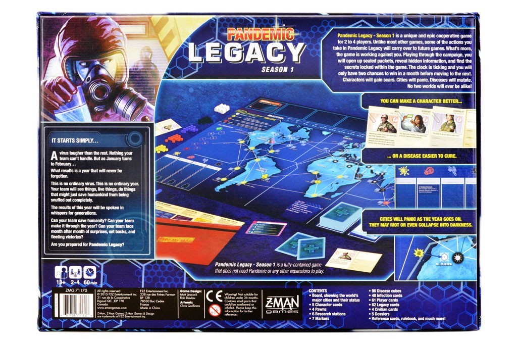 Pandemic Legacy (Blue) - Red Goblin