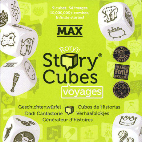 Rory's Story Cubes Max: Voyages - Red Goblin