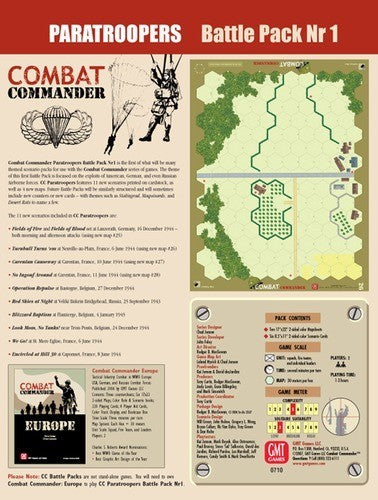 Combat Commander: Battle Pack 1 – Paratroopers - Red Goblin
