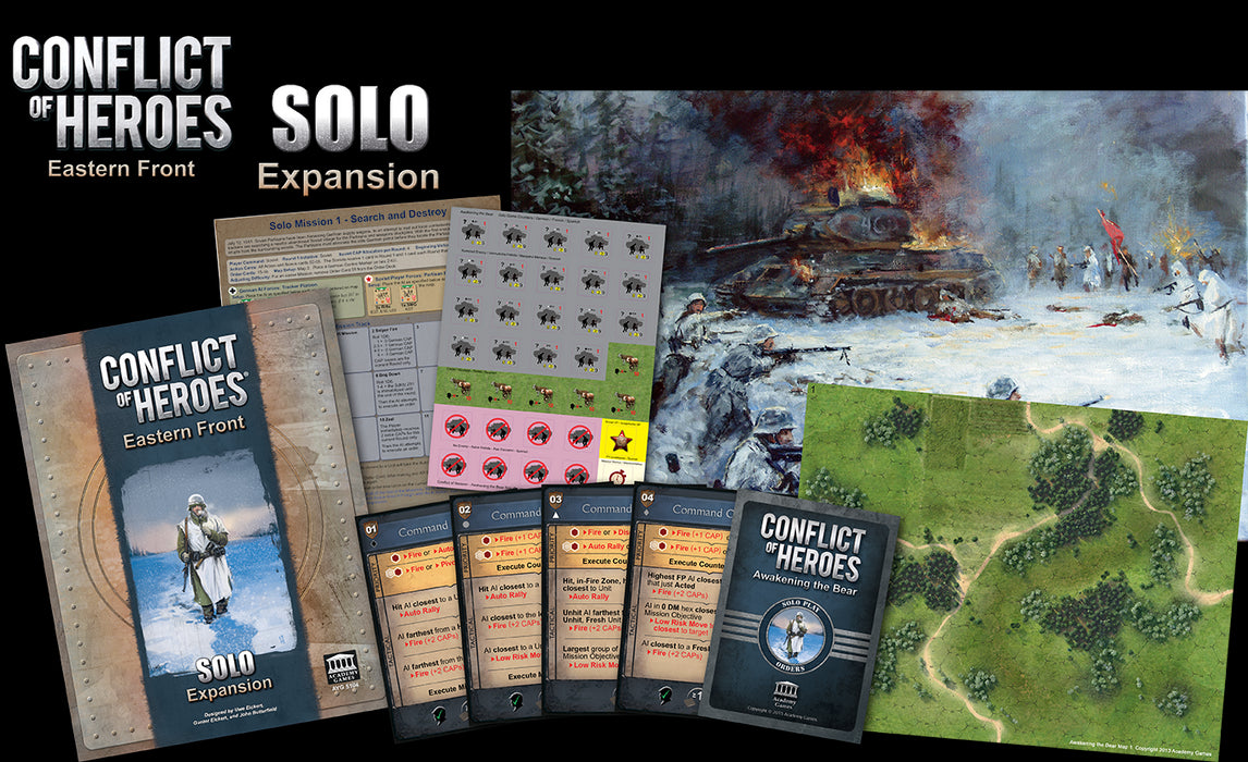 Conflict of Heroes: Eastern Front – Solo Expansion - Red Goblin