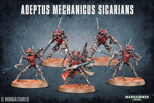 Warhammer: Adeptus Mechanicus Sicarian Infiltrators - Red Goblin