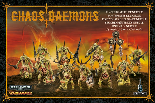 Figurine Warhammer – Porte-peste De Nurgle (Plaguebearer), Classic, Games Workshop