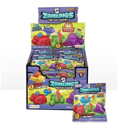 Zomlings - Series 4 Pack Zom-mobile - Red Goblin