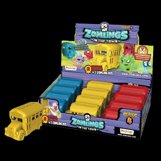 Zomlings - Series 4 Pack Bus - Red Goblin