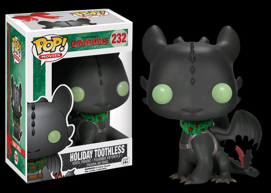 Funko Pop: How to Train Your Dragon - Holiday Toothless - Red Goblin