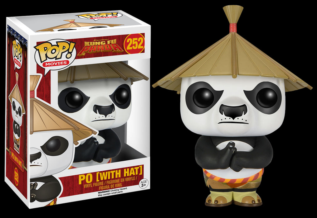 Funko Pop: Kung-Fu Panda - Po with hat - Red Goblin