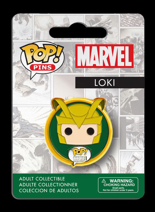 Funko Pop: Pins - Marvel Comics Loki - Red Goblin