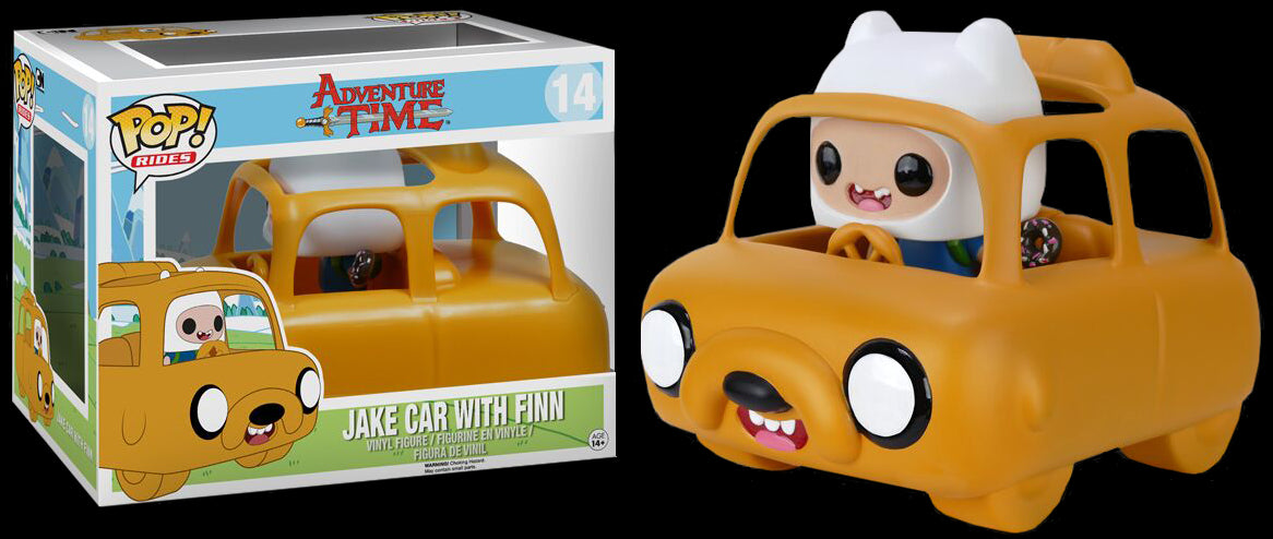 Funko Pop: Adventure Time - Jake Car With Finn - Red Goblin