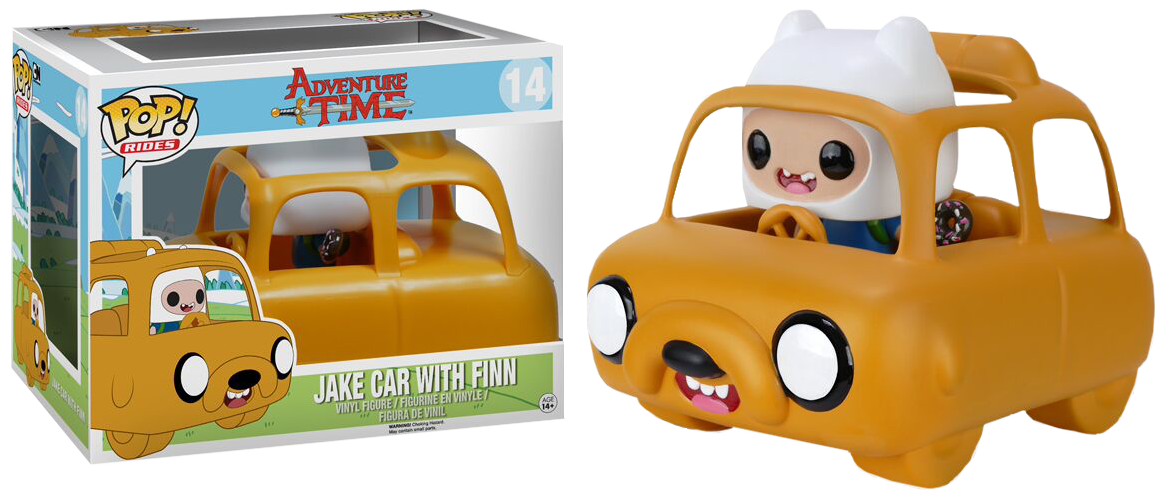 Funko Pop: Adventure Time - Jake Car With Finn — Red Goblin