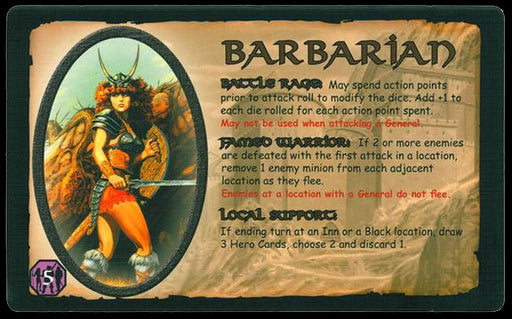 Defenders of the Realm: The Barbarian - Red Goblin