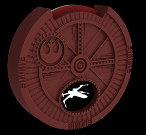 Star Wars: X-Wing - Rebel Maneuver Dial Upgrade Kit - Red Goblin