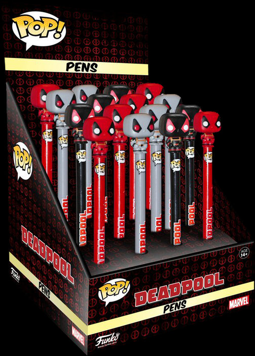 Funko Pop! Pen Topper: Deadpool - Black Deadpool - Red Goblin