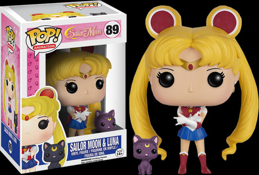 Funko Pop: Sailor Moon - Sailor Moon & Luna - Red Goblin