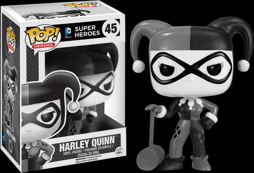 Funko Pop: Black and White Series - Harley Quinn with Mallet - Red Goblin