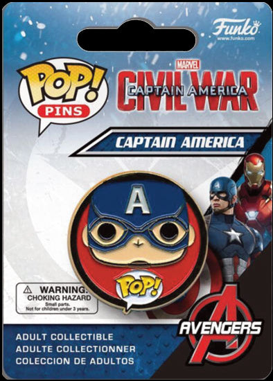 Funko Pop: Pins - Civil War - Captain America - Red Goblin