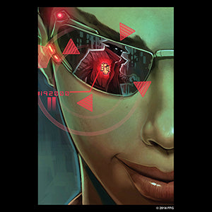 Android: Netrunner Art Sleeves - Posted Bounty - Red Goblin