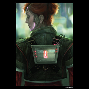 Android: Netrunner Art Sleeves - Deep Red - Red Goblin