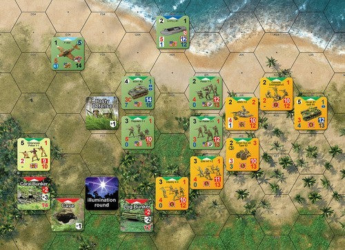 Conflict of Heroes: Guadalcanal – The Pacific 1942 - Red Goblin