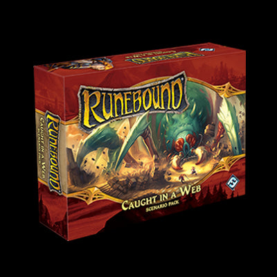 Runebound (ediţia a treia) - Caught in a Web (Scenario Pack) - Red Goblin