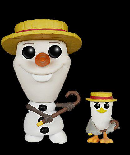 Funko Pop: Frozen - Barbershop Olaf and Seagull - Red Goblin