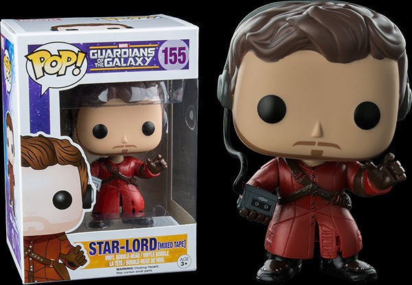 Funko Pop: Guardians of the Galaxy - Star Lord mix tape - Red Goblin