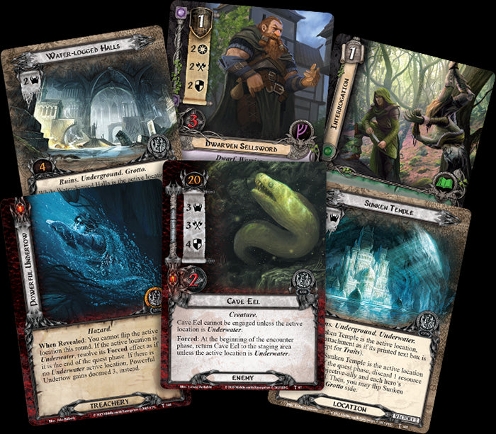 The Lord of the Rings: The Card Game – The Drowned Ruins - Red Goblin