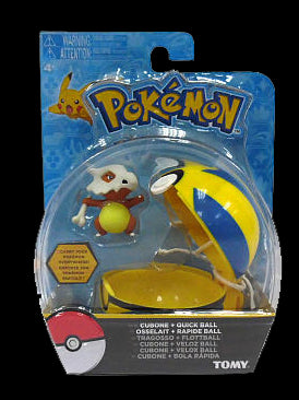 Pokemon: Clip n ́Carry Poke Ball - Cubone - Red Goblin