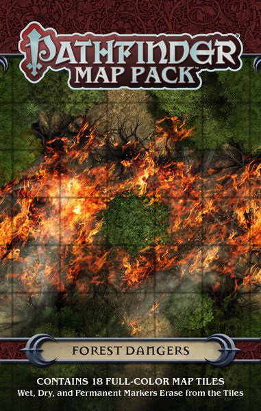 Pathfinder: Map Pack - Forest Dangers - Red Goblin