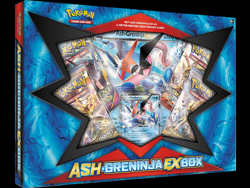 Pokemon Trading Card Game: Ash-Greninja-EX Box - Red Goblin